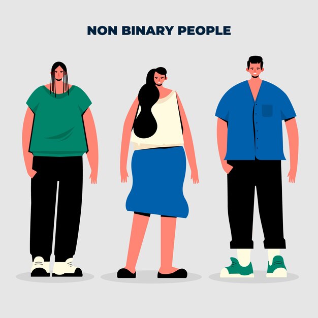 Group of non binary people