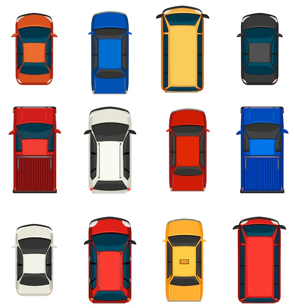 A group of vehicles