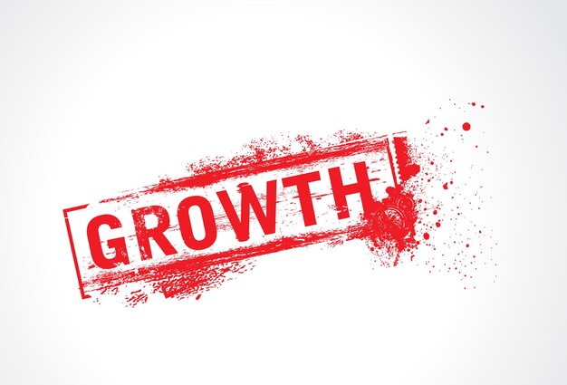 Growth Grunge Text