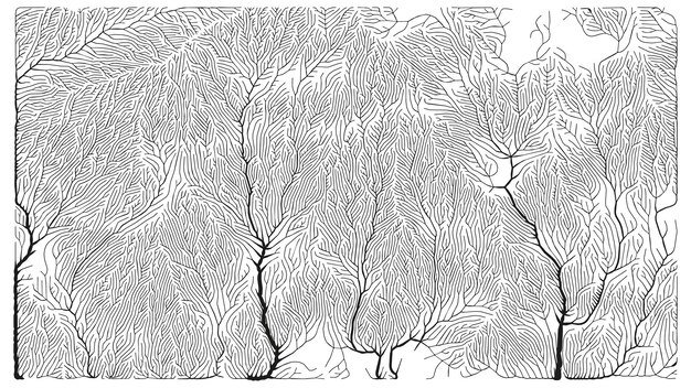 Характер роста Генеративно-ветвящаяся структура Органическая сетка сосудов Текстура