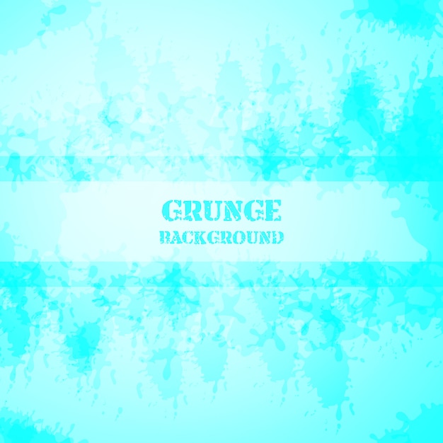 Free vector grunge background, light blue