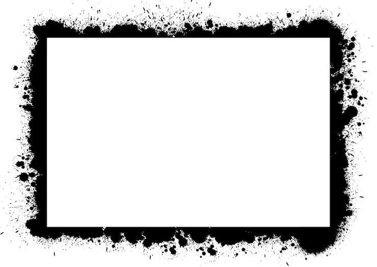 Free Vector grunge background with an abstract spray paint border