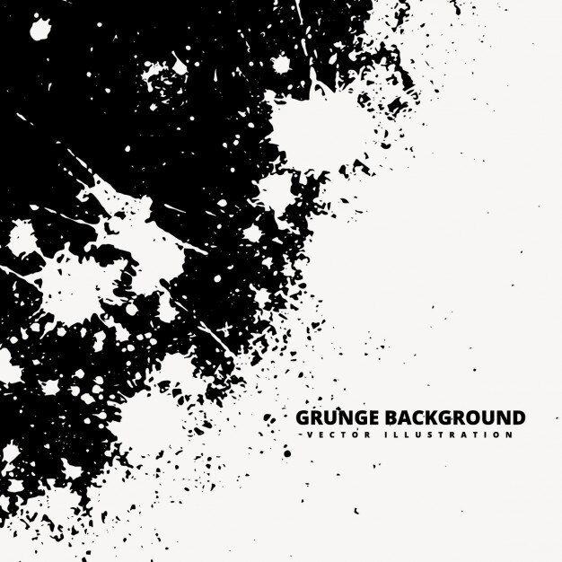 Free Vector grunge background with white spashes