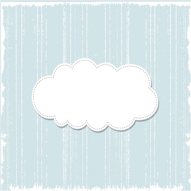 Free Vector grunge blue background with speech bubble