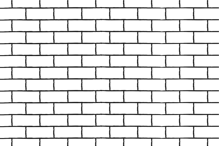 Free Vector grunge brick wall lines