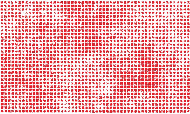 Free Vector grunge check grid pattern background