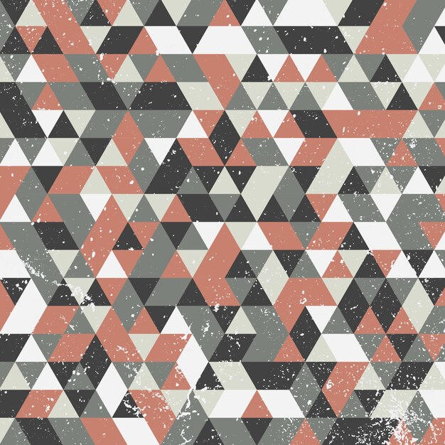 Grunge geometric background