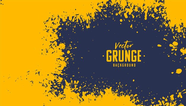 Grunge splatter texture background design