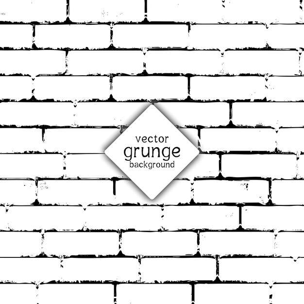 Grunge style brick wall texture