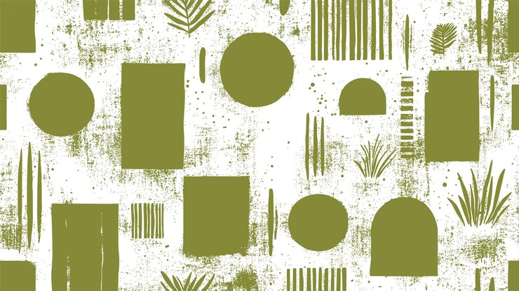 Free Vector grunge tropical summer pattern