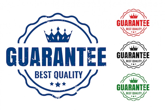 Guarantee best quality rubber stamps set in four colors