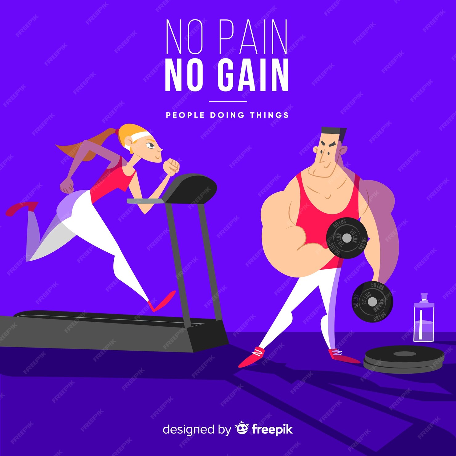 free-vector-gym-activities