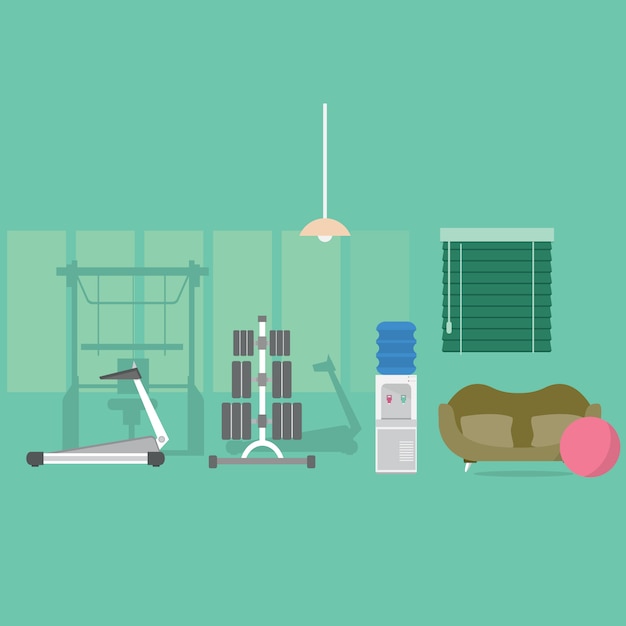 Gym background design