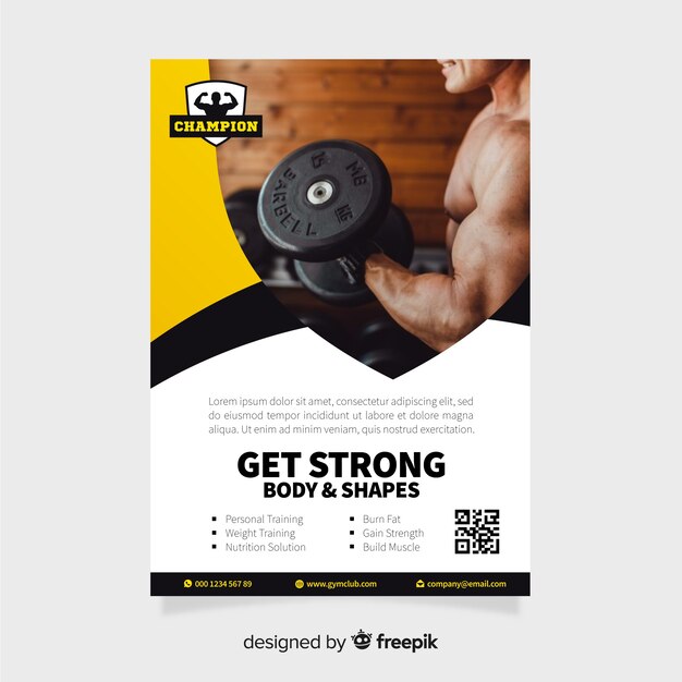 Gym flyer