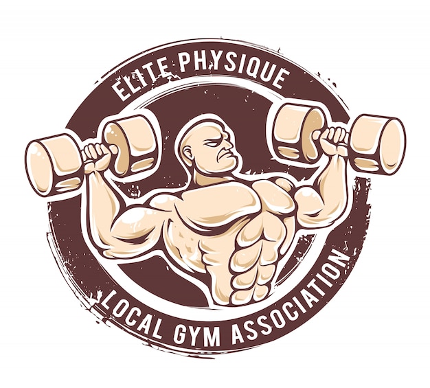 Free vector gym man vector