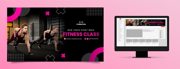 Gym template design