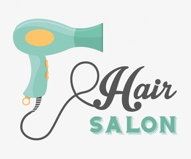 Free Vector hair salon design 