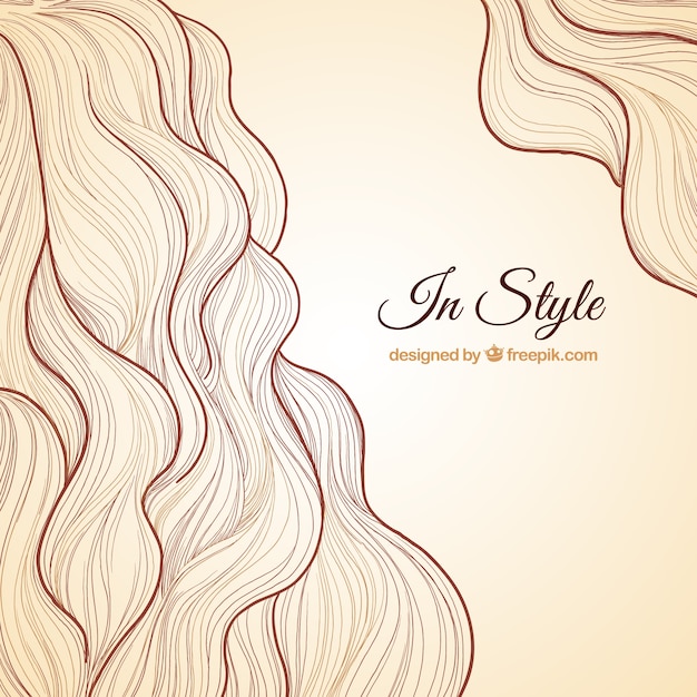 Free vector hairstyle background