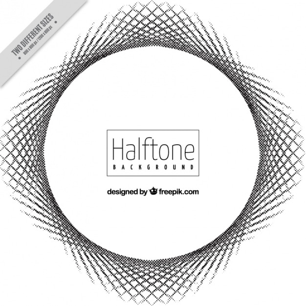 Free vector halftone background of lines