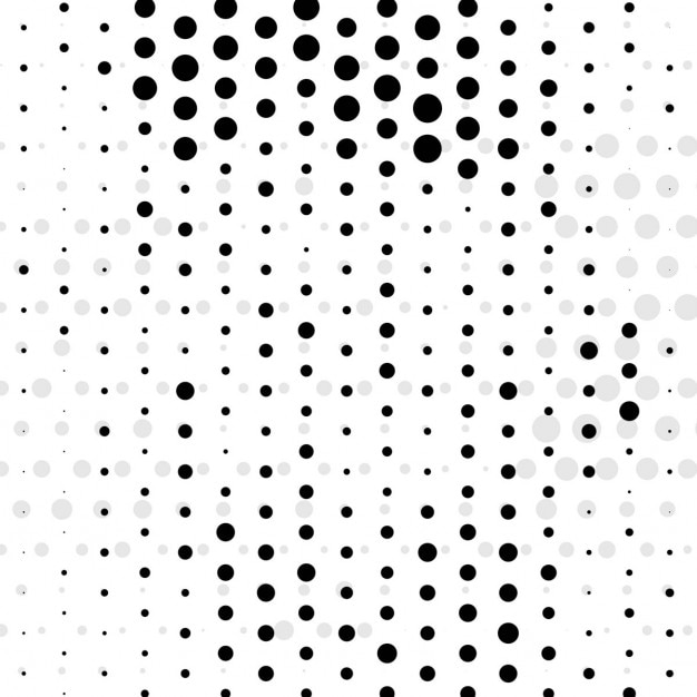Free vector halftone background