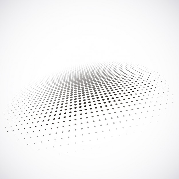 Free vector halftone background