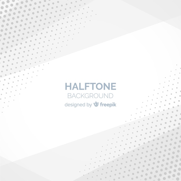 Free vector halftone background