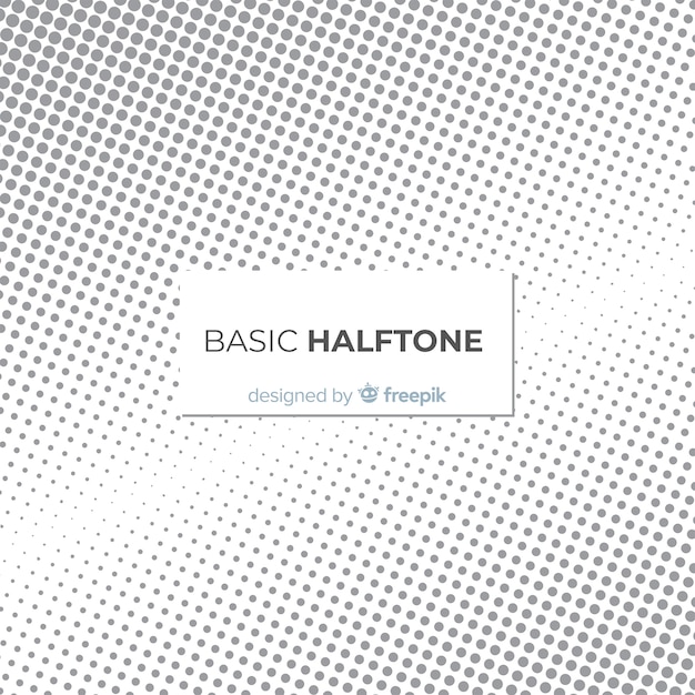 Halftone background