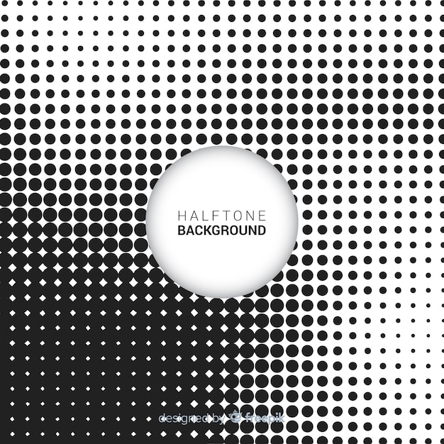 Halftone background