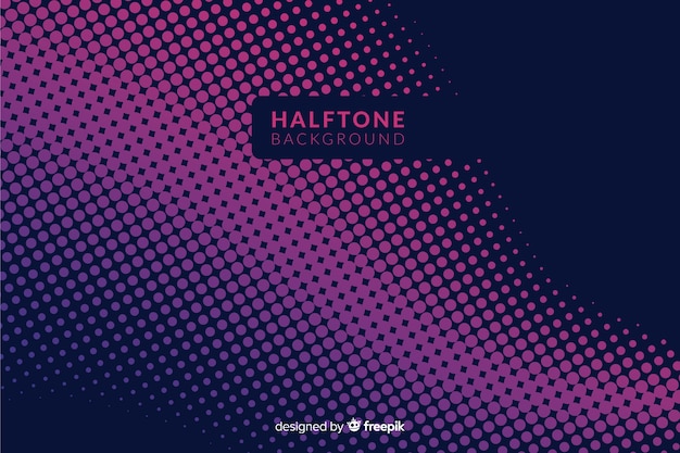 Halftone background