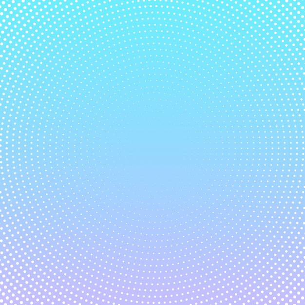 Halftone dot design on pastel gradient background 