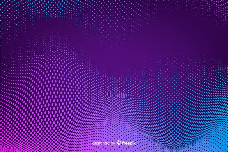 Free Vector halftone effect background gradient background