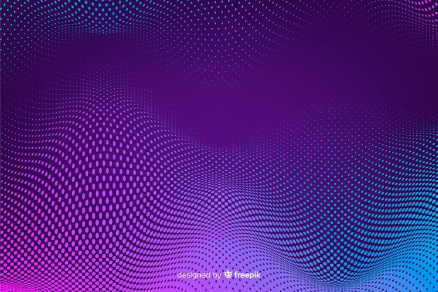 Halftone effect background gradient background