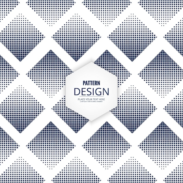 Free vector halftone geometric pattern