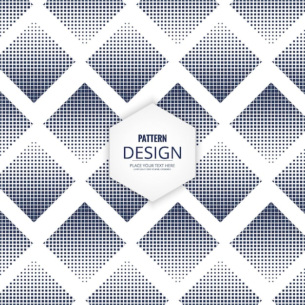 Free vector halftone geometric pattern