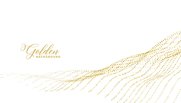 halftone style golden stipple pattern background design vector
