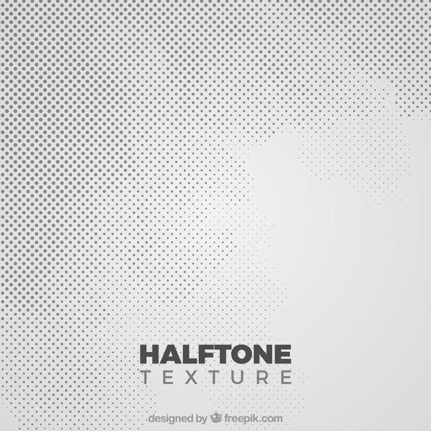 Halftone texture with grey background