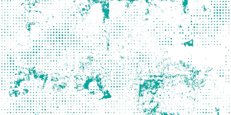 Free Vector halftone texture with grunge detailed background