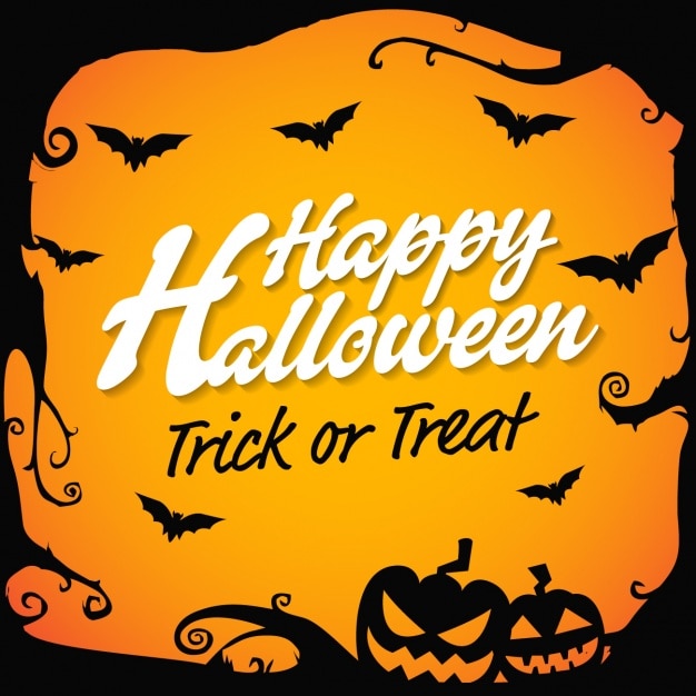 Free vector halloween background design