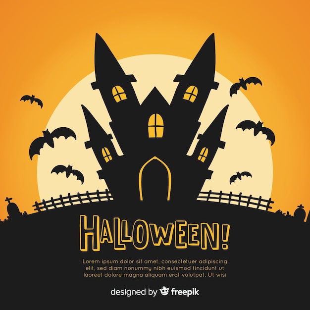 Free vector halloween background