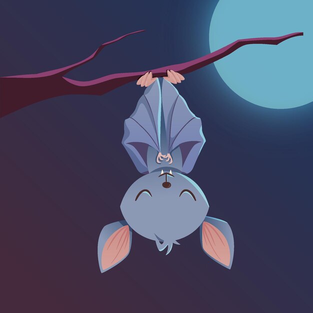 Halloween bat concept