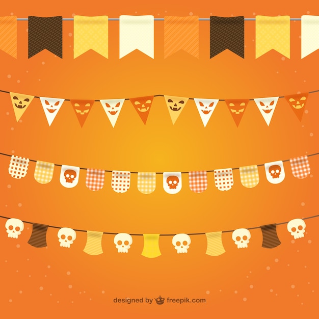 Halloween bunting pack