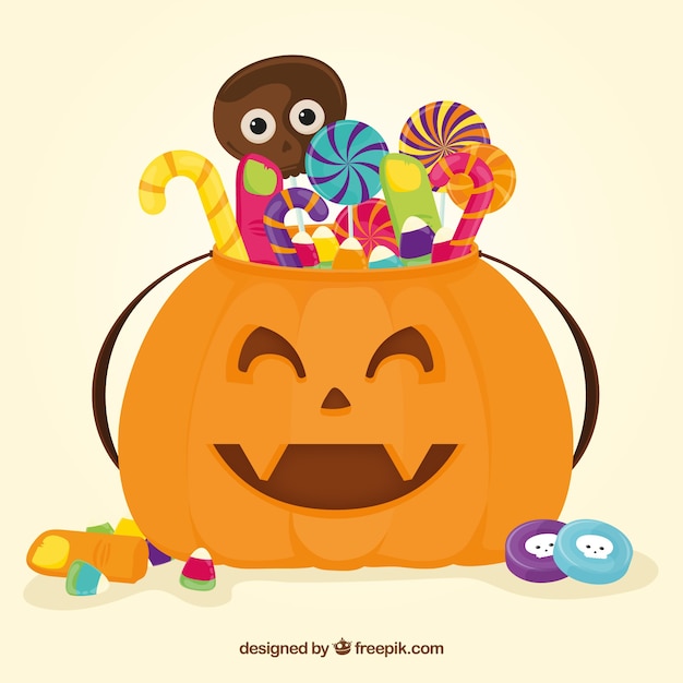 Halloween candies with lovely style