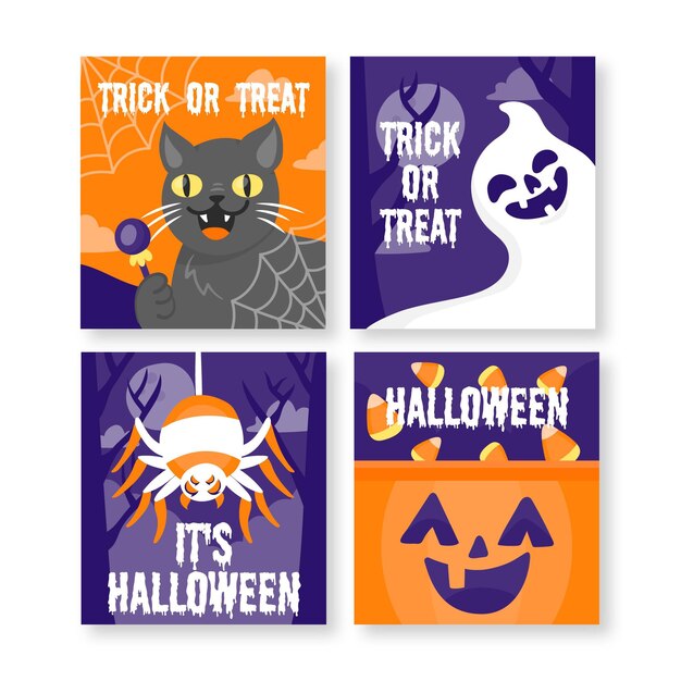 Halloween card collection