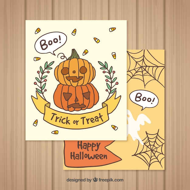 Halloween cards with lovely style