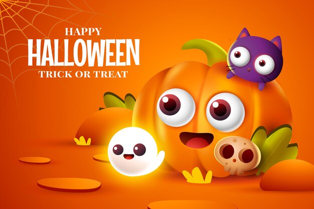 Halloween celebration background