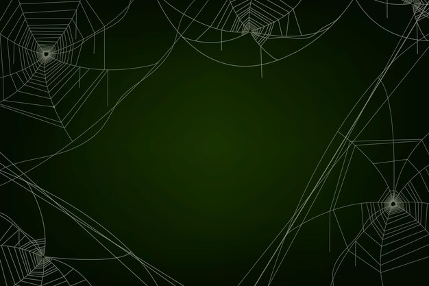 Halloween cobweb background