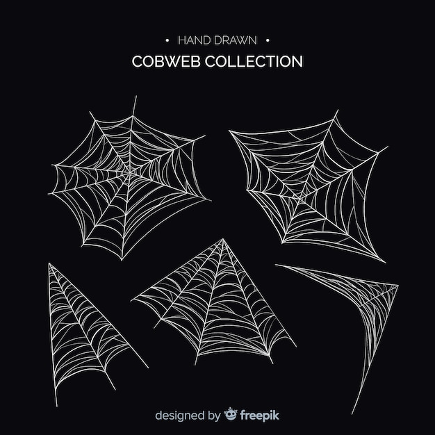 Halloween cobweb collectio