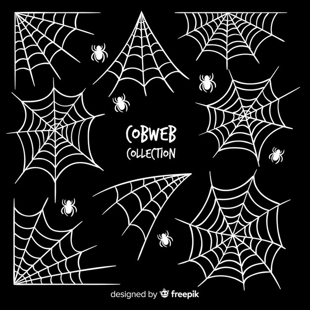 Halloween cobweb collection