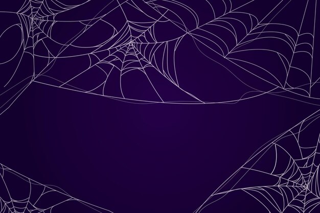 Halloween cobweb wallpaper theme