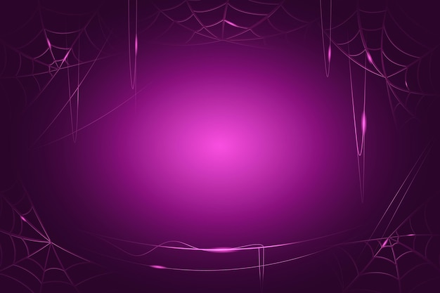 Free vector halloween cobweb wallpaper